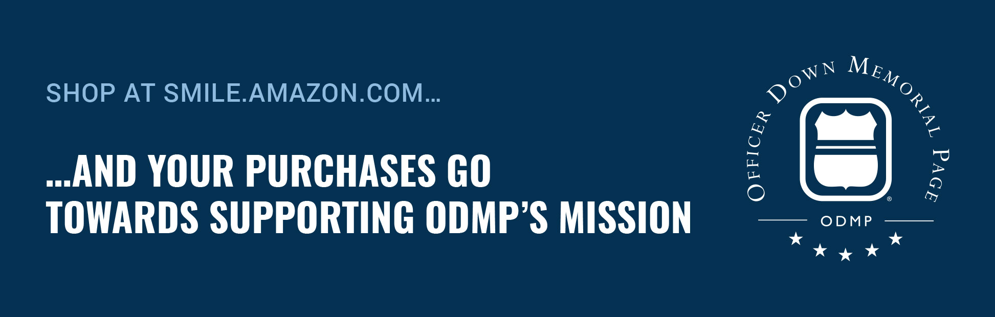 Support Odmp Through Amazonsmile